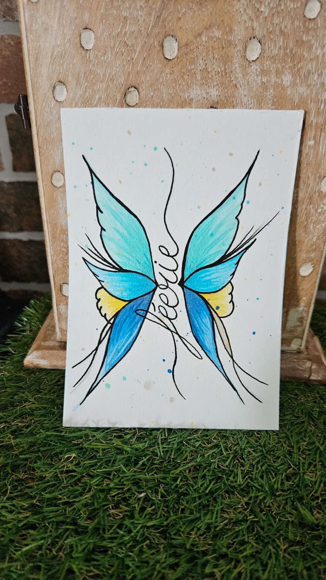 Aquarelle A5 “Féérie”