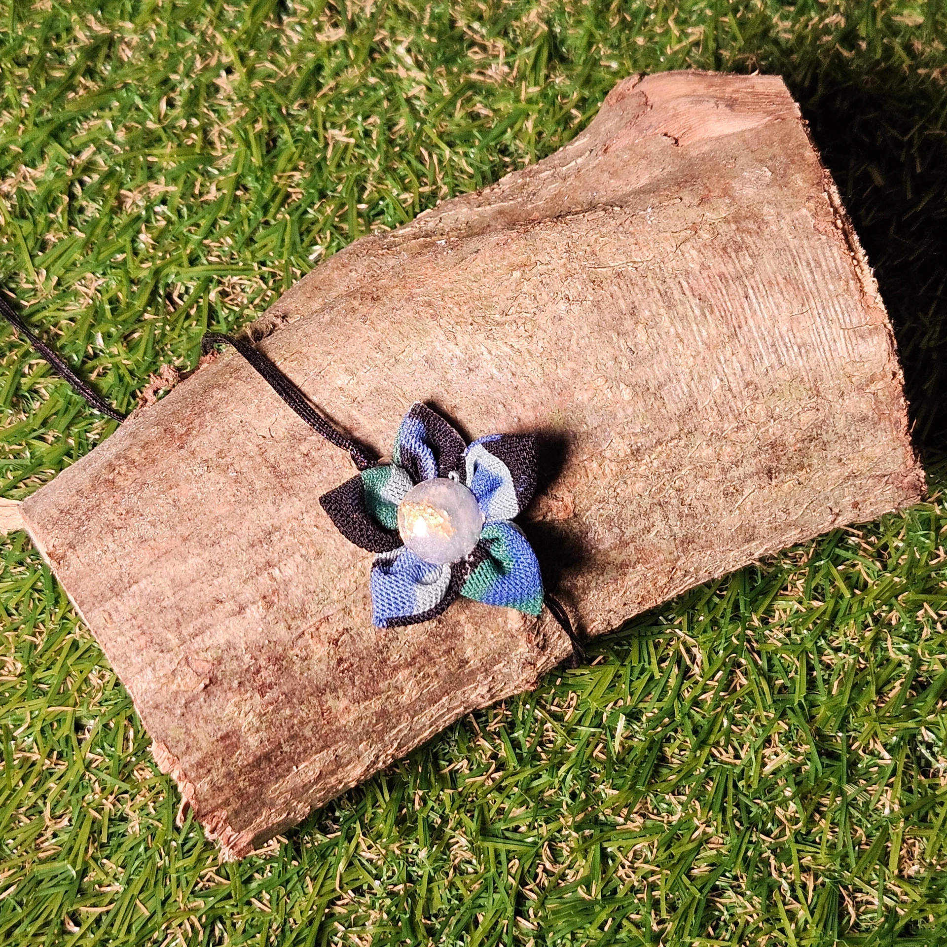 Bracelet floral argenté